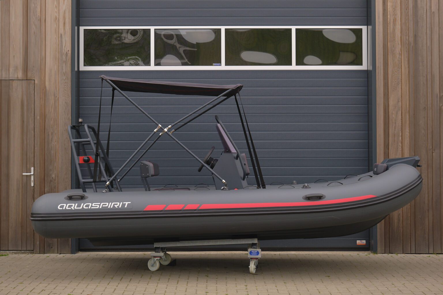 AQUASPIRIT S450 aluminium rubberboten (RIB) bij BOWT Watersport