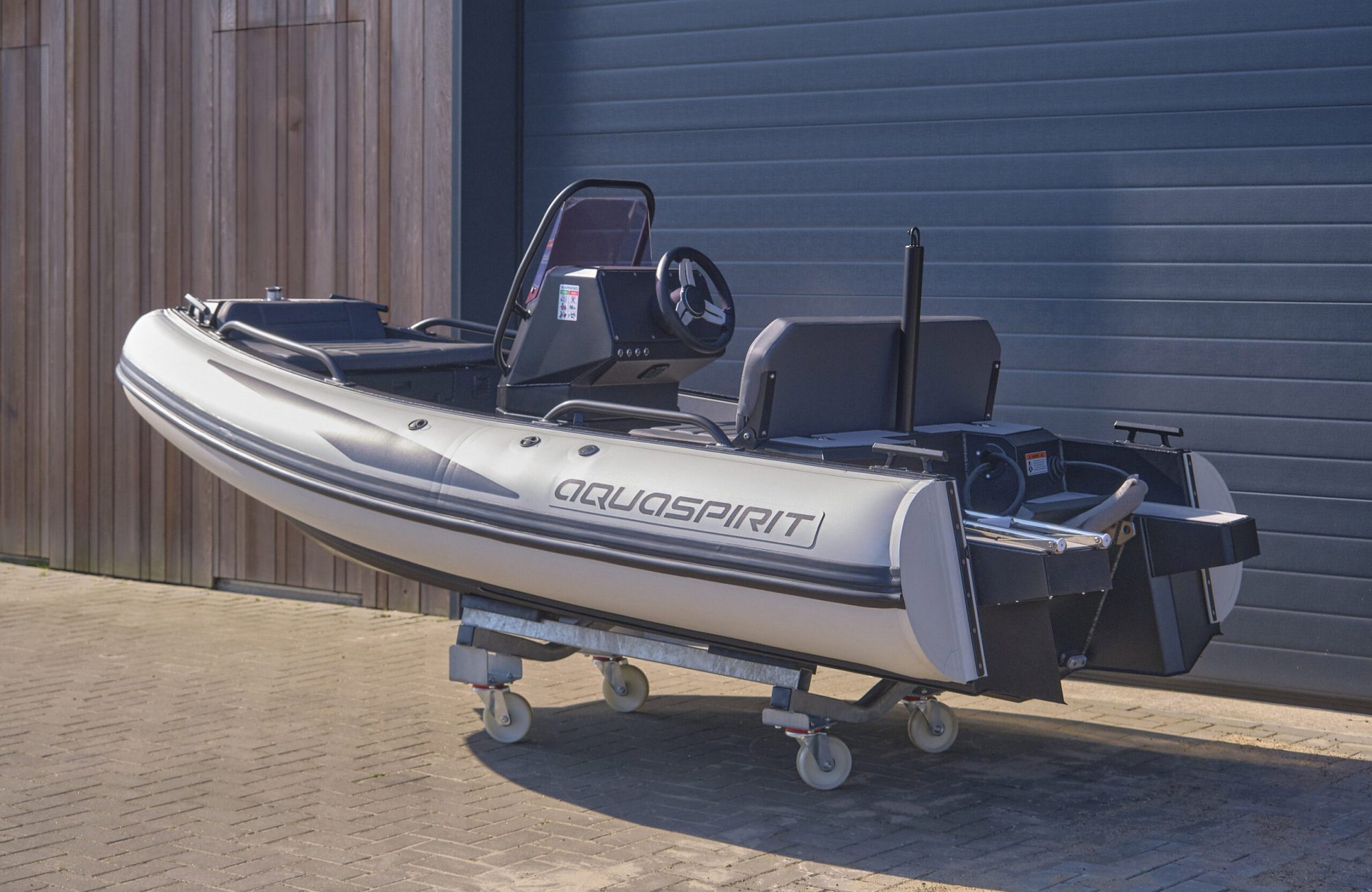 AQUASPIRIT S370 aluminium RIB/Tender bij BOWT Watersport